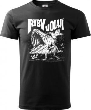 Ryby volají, bílý potisk