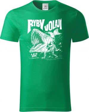 Ryby volají, bílý potisk