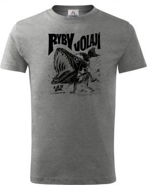 Ryby volají, černý potisk