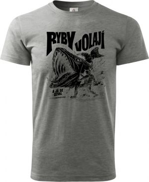 Ryby volají, černý potisk