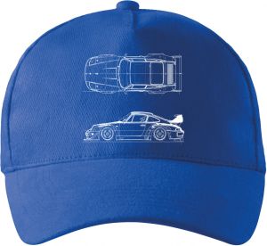 Legenda v nákresu, bílý tisk