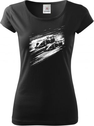 Rychlost na trati, bílý tisk