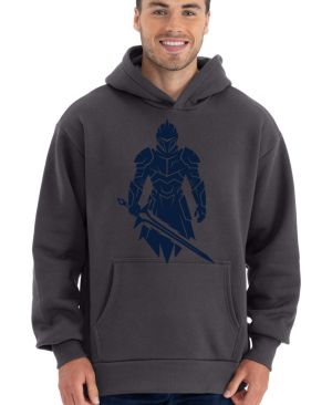 Rytíř s mečem - černý tisk