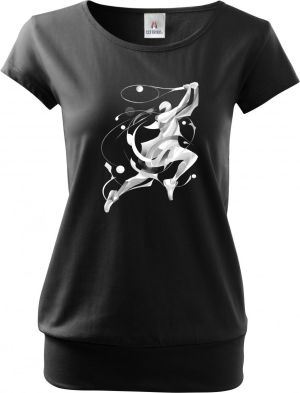 Rytmus kurtem, bílý potisk