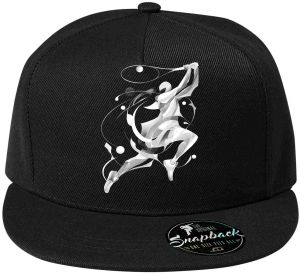 Rytmus kurtem, bílý potisk