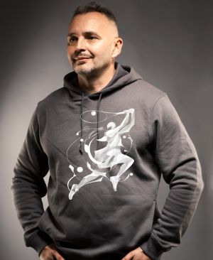 Rytmus kurtem, bílý potisk