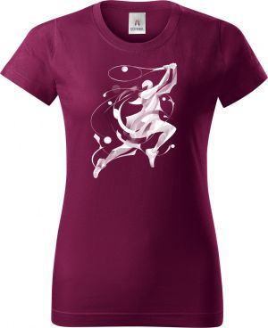 Rytmus kurtem, bílý potisk