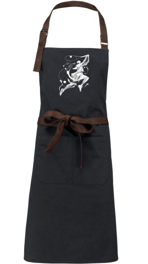 Rytmus kurtem, bílý potisk