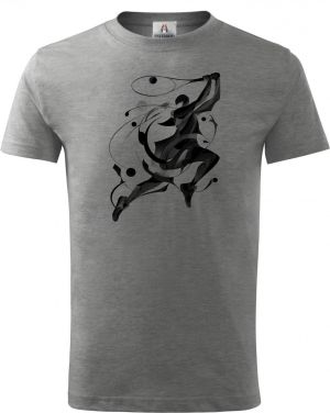 Rytmus kurtem, černý potisk