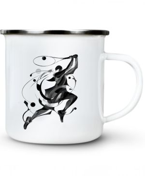 Rytmus kurtem, černý potisk