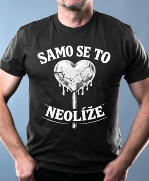 Samo se to neolíže, bílý potisk