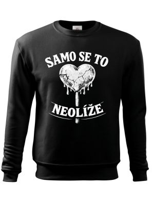 Samo se to neolíže, bílý potisk