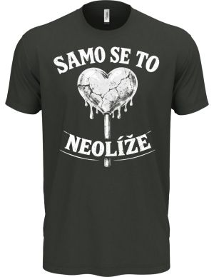 Samo se to neolíže, bílý potisk