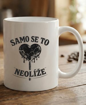 Samo se to neolíže, černý potisk