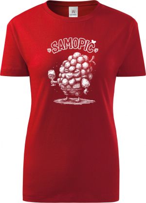 Samopič, bílý tisk