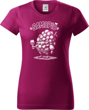 Samopič, bílý tisk