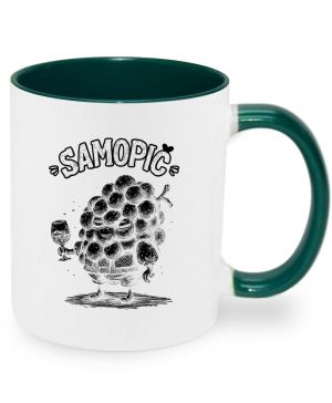 Samopič, černý tisk