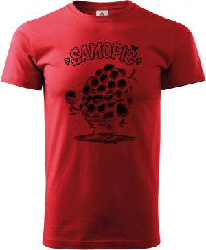 Samopič, černý tisk