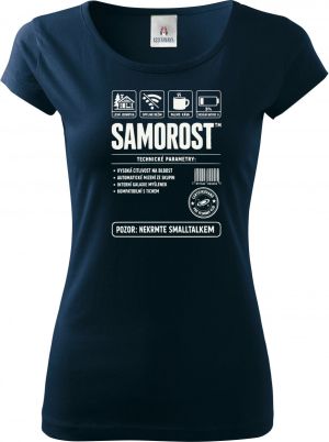 Samorost, bílý potisk