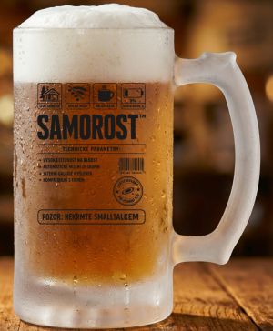 Samorost, černý potisk