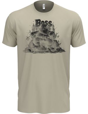 Santa Boss, černý tisk