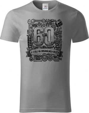 Šedesátka v originále, černý tisk