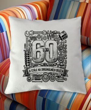 Šedesátka v originále, černý tisk