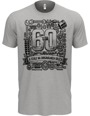 Šedesátka v originále, černý tisk