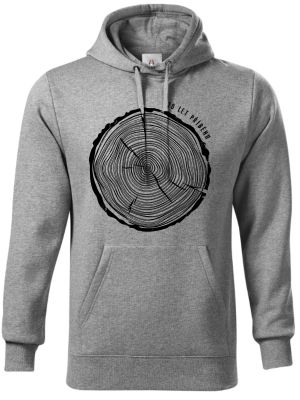 Sedmdesát let příběhu, ideální dárek k narozeninám, černý potisk