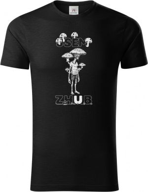 Jsem zhub, bílý tisk