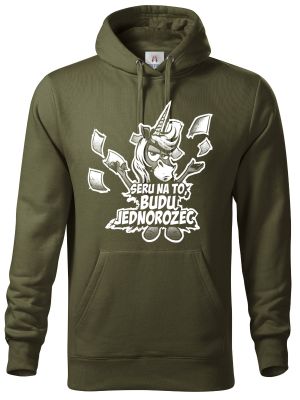 Seru na to, budu jednorožec, V2, bílý potisk