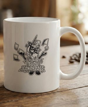 Seru na to, budu jednorožec, V2, černý potisk