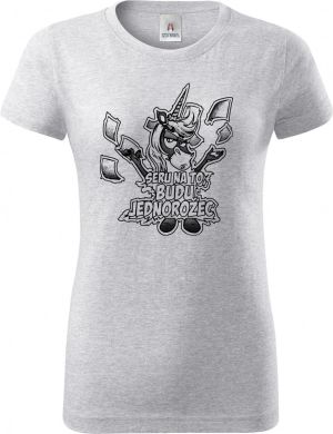 Seru na to, budu jednorožec, V2, černý potisk