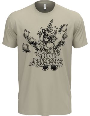 Seru na to, budu jednorožec, V2, černý potisk