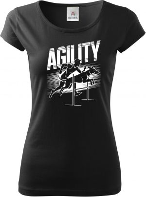 Shadow agility, bílý potisk