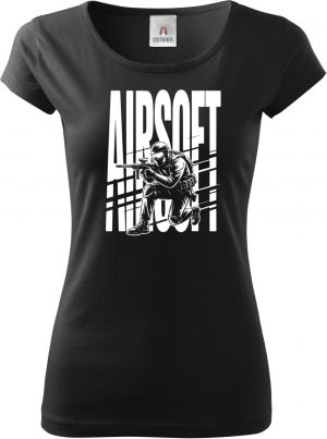 Shadow airsoft, bílý potisk