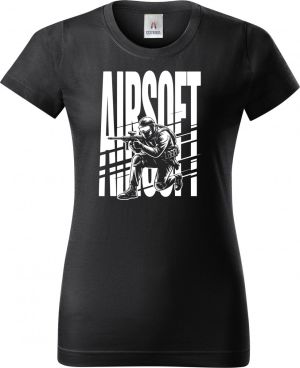 Shadow airsoft, bílý potisk