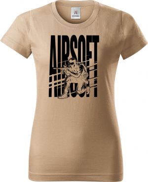 Shadow airsoft, černý potisk