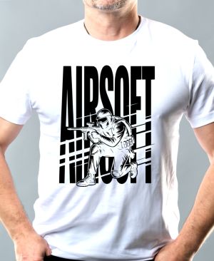 Shadow airsoft, černý potisk