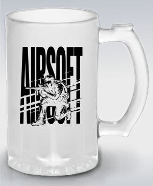 Shadow airsoft, černý potisk