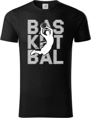 Shadow basketbal, bílý potisk