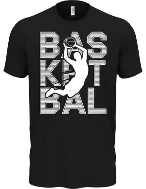 Shadow basketbal, bílý potisk