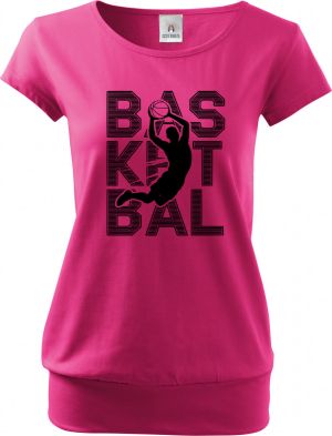 Shadow basketbal, černý potisk