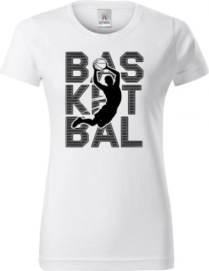 Shadow basketbal, černý potisk