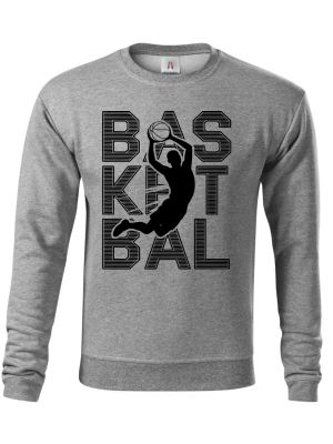 Shadow basketbal, černý potisk