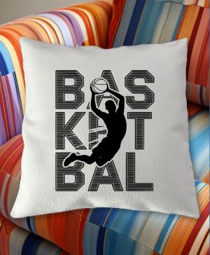 Shadow basketbal, černý potisk