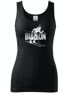 Shadow biatlon, bílý potisk