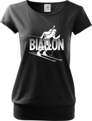 Shadow biatlon, bílý potisk