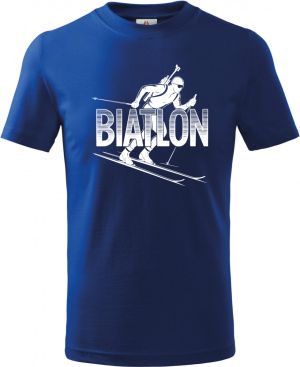 Shadow biatlon, bílý potisk