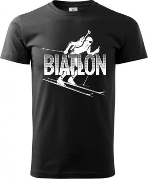 Shadow biatlon, bílý potisk